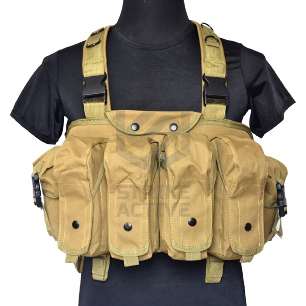 Разгрузка для АК Chest Rig Carry Vest 600D Tan