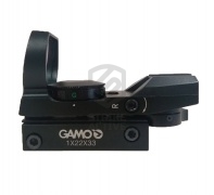 Прицел коллиматорный GAMO 1x22x33 Red, green dot reflex sight Black