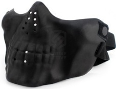 Маска защитная Tactical  на нижнюю часть лица Black