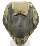 Маска Tactical V6 сетчатая на все лицо Multicam