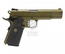 Пистолет пневм WE-E008A-TN  COLT M1911А1 MEU металл  Tan  (WE)