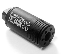 Трас. насадка с эф.пламени (Noveske) 80/35мм 14-  USB Black