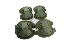 Комплект Наколенники+налокотники X-SWAT X-Cap Green (CEMA)