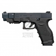 Пистолет пневм  WE-G007A-BK GLOCK-33 gen3, металл слайд  Black (WE)