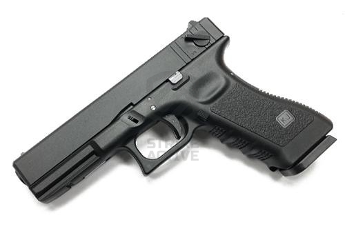 Пистолет пневм KP-18-MS GLOCK G18 GBB CAS Black (KJW)