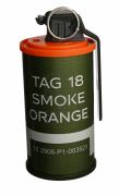 Граната имитационная дымовая TAG-18 Orange (TAG)