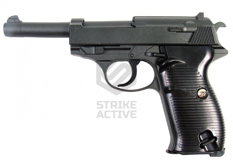 Пистолет пневм Walther P38  G21 SPRING (Galaxy)