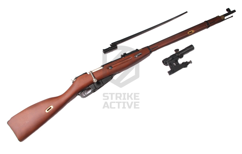 Винтовка S-3 Mosin Nagant Spring Rifle (Real Wood) with scope (PPS)