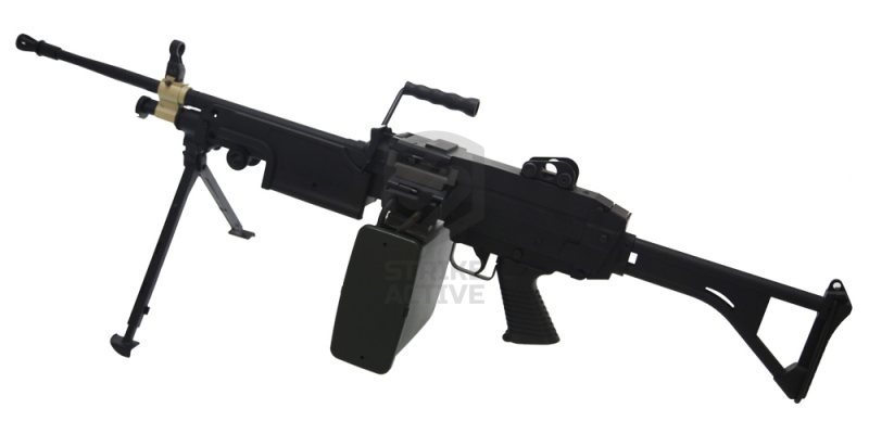 Пулемет эл/пневм M249 MK1  метал. (A&K) 
