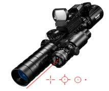 Прицел оптический 3-9x36 E6 (3в1)G