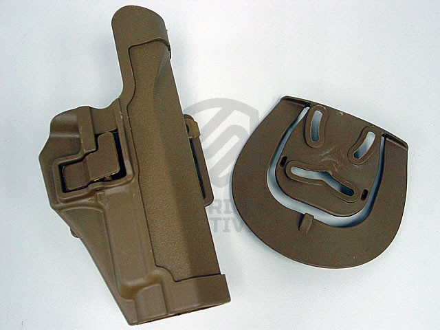 Кобура пластиковая Pistol Paddle & Belt Holster by ABS 226 Tan