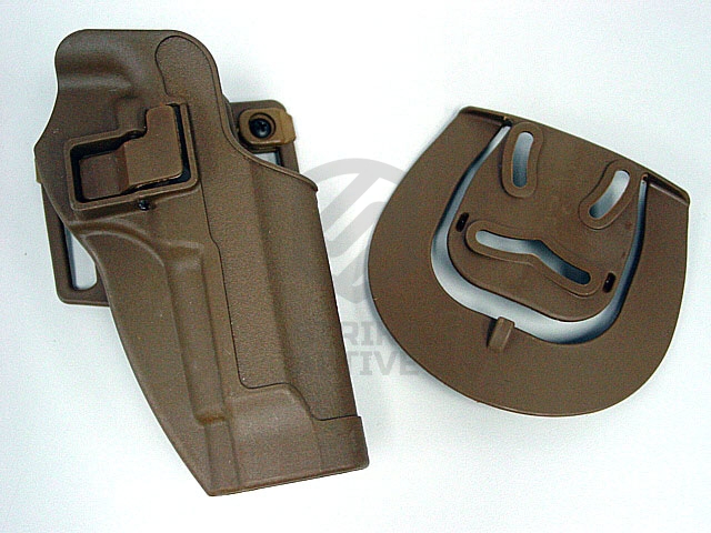 Кобура пластиковая Pistol Paddle & Belt Holster by ABS M92 Tan