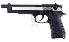 Пистолет пневм WE-M007A-CO2  Beretta M92F металл, 2 tone, black grip  (WE)