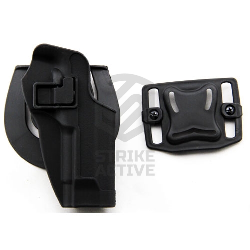 Кобура пластиковая Pistol Paddle & Belt Holster by ABS M92 Black