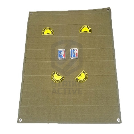 Патч панель с люверсами 40*60 см Green