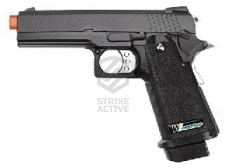 Пистолет пневм COLT M1911 HI-CAPA 4.3  металл,Black ( WE)