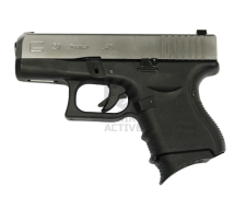 Пистолет пневм WE-G006B-SV GLOCK-27 gen4, металл слайд, сменные накладки  Silver (WE)