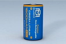 Батарейка 3V  CR123A 1600mAh with PTC Protected (4 шт. упаковка) (BlueMax)