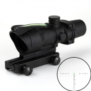 Прицел оптический ACOG 4×32  Green FIBER Black 