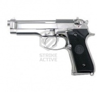 Пистолет пневм WE-M011BOX-SV Beretta M92F металл Silver (WE)