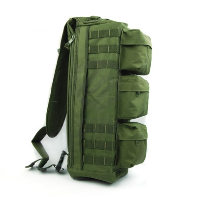 Рюкзак с одной лямкой 25L Olive Green