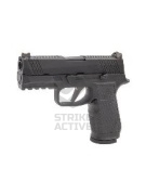 Пистолет пневм WE-F008-BK SIG SAUER P-320 M18  металл Black (WE)