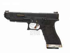 Пистолет пневм WE-G008WET-5  GLOCK-34  G-Force металл слайд,черн. рамка,черн.слайд,  (WE)