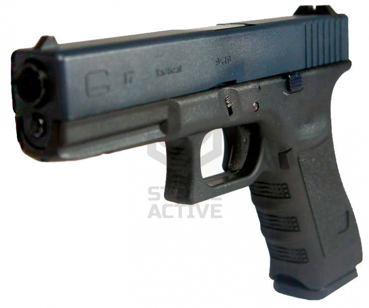 Пистолет пневм GLOCK  G17 gen3  Black (WE)