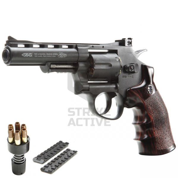 Револьвер G732 BK CO2-732-PST-BNB-NCM (G&G)