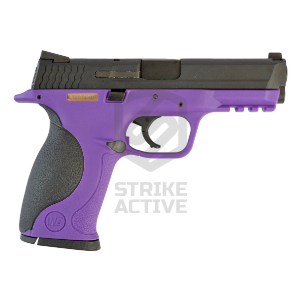 Пистолет Big Bird Semi- auto Gas Pistol Black/Purple (WE)