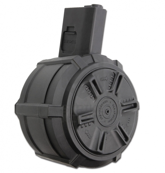 Магазин бункерный (бубен) AEG Drum Mag для M4/M16 2300 шаров(G&G)